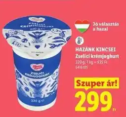 Lidl Hazánk Kincsei Zselici krémjoghurt ajánlat