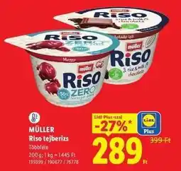 Lidl MÜLLER Riso tejberizs ajánlat