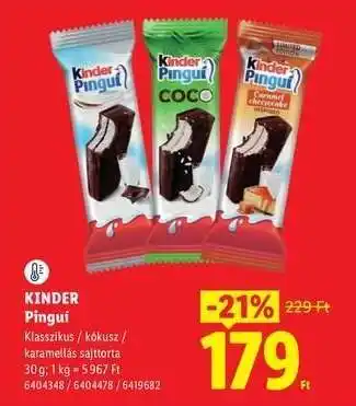 KINDER Pingui