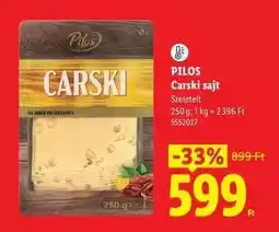 Lidl PILOS Carski sajt ajánlat