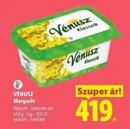 Lidl VÉNUSZ Margarin ajánlat