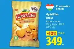 Lidl Győri Édes Keksz ajánlat