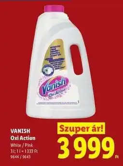 Lidl VANISH Oxi Action ajánlat