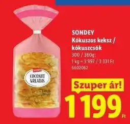 Lidl SONDEY ajánlat
