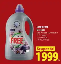 Lidl Ultra Free ajánlat