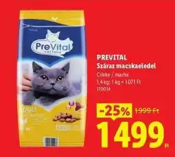 Lidl PREVITAL ajánlat