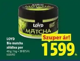 Lidl LOYD ajánlat