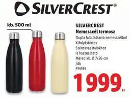 Lidl SILVERCREST Nemesacél termosz ajánlat