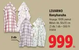 Lidl Livarno Konyharuha ajánlat