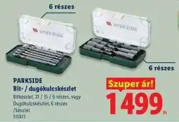 Lidl PARKSIDE Bit- / dugókulcskészlet ajánlat