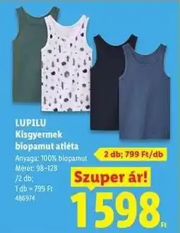 Lidl LUPILU ajánlat