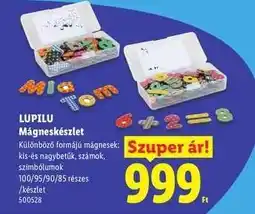 Lidl LUPILU Mágneskészlet ajánlat