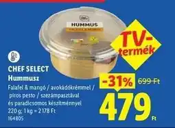 Lidl CHEF SELECT Hummusz ajánlat