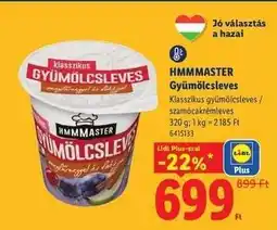 Lidl HMMMASTER Gyümölcsleves ajánlat