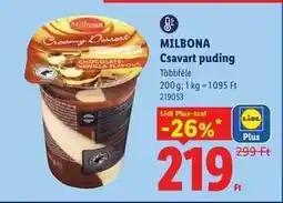 Lidl MILBONA Csavart puding ajánlat