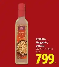 Lidl Vitasia Mogyoró-/wokolaj ajánlat