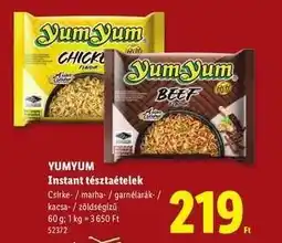 Lidl YUMYUM ajánlat