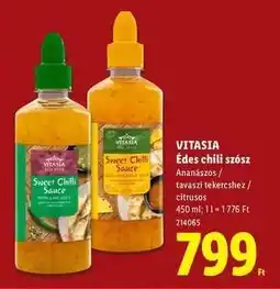 Lidl Vitasia Édes chili szósz ajánlat