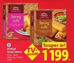 Lidl VITASIA Tavaszi tekercs ajánlat