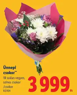 Lidl Ünnepi csokor ajánlat