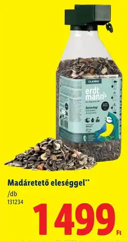 Lidl erdtmanns madáretető ajánlat