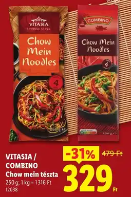 Lidl Vitasia chow mein tészta ajánlat