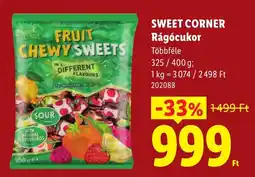 Lidl Sweet corner rágócukor ajánlat