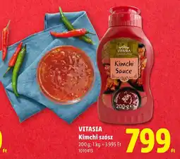 Lidl Vitasia kimchi szósz ajánlat