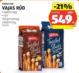 ALDI Snack Fun Vajas Rúd ajánlat