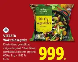 Lidl Vitasia wok zöldségmix ajánlat