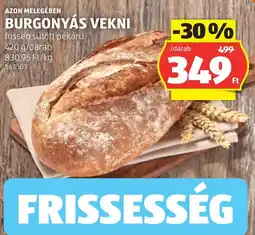 ALDI Burgonyás vekni ajánlat