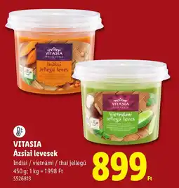 Lidl Vitasia ázsiai levesek ajánlat