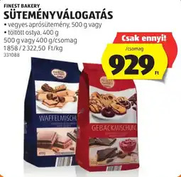 ALDI Finest Bakery sütémenyválogatás ajánlat