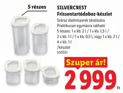 Lidl Silvercrest frissentartódoboz-készlet ajánlat