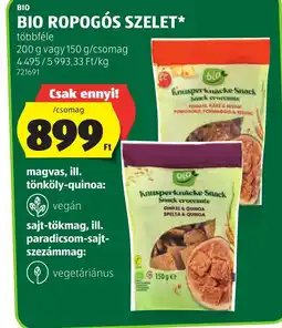 ALDI Bio ropogós szelet ajánlat