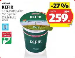 ALDI Milsani kefir ajánlat