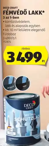 ALDI Deco craft fémvédő lakk ajánlat