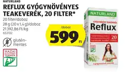 ALDI Naturland reflux gyógynövényes teakeverék ajánlat