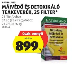 ALDI Naturland májvédő és detoxikáló teakeverék ajánlat