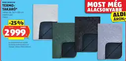 ALDI Home Creation termo-takaró ajánlat