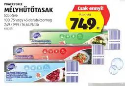 ALDI Power Force mélyhűtőtasak ajánlat