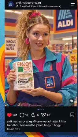 ALDI Enjoy free puffsztott rizsszelet ajánlat