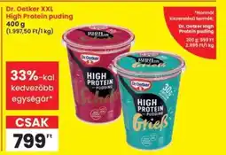 Interspar Dr. Oetker XXL High Protein puding ajánlat
