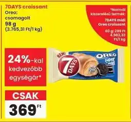 Interspar 7days croissant ajánlat