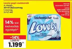 Interspar Lovely papír zsebkendő ajánlat