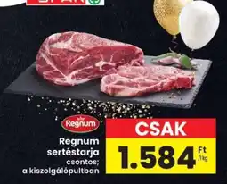 Interspar Regnum sertéstarja ajánlat