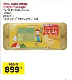 Interspar Friss, extra sárga mélyalmos tojás ajánlat