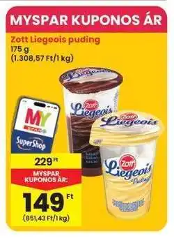 Interspar Zott Liegeois pudding ajánlat