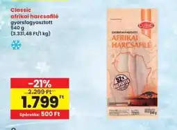 Interspar CLASSIC AFRIKAI HARCSAFILÉ ajánlat