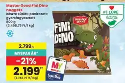 Interspar MASTER GOOD FINI DINO NUGGETS ajánlat